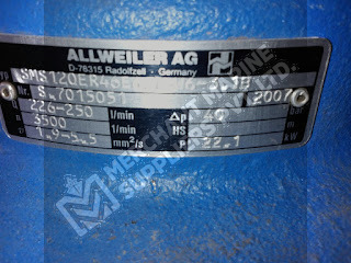 Allweiler Screw Pump SMS120ER46E6.7-W6-3.1B