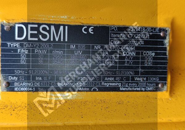 Desmi Pump S80-70-275-N/A02 with motor