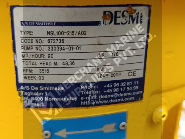 Desmi Pump NSL100-215 /A02