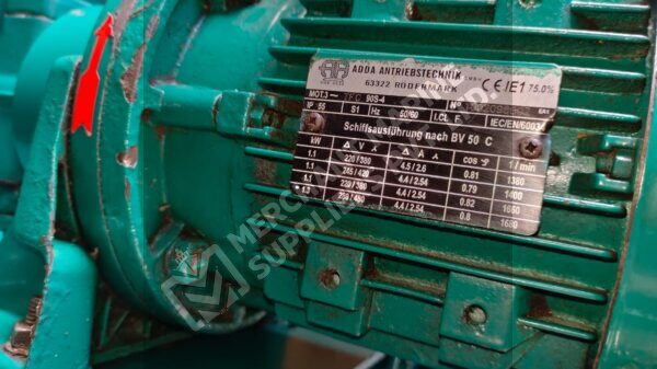 Westfalia Pump With Motor - PUAG KF25-WS-1,10kw