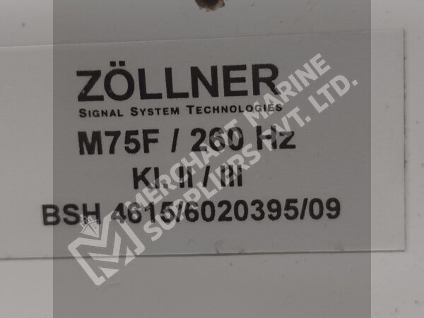 Zollner Air Horn  M75F / 260 Hz - 3 Pcs