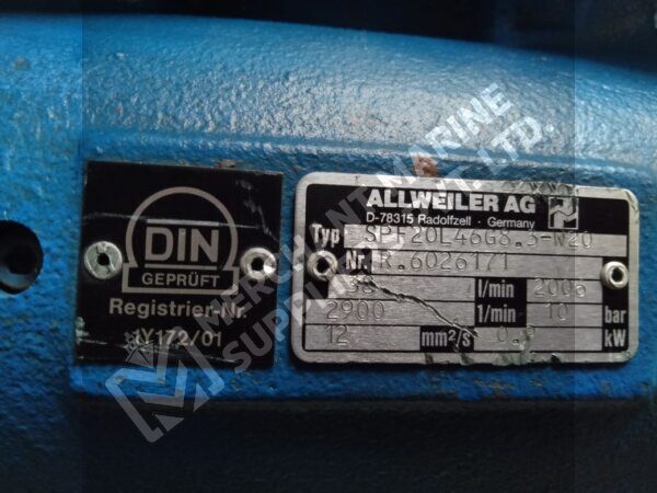 Allweiler SPF20L46G83W20