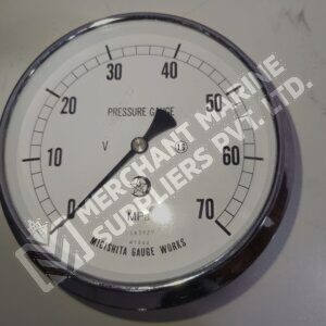 Migishita Gauge Works Pressure Gauge with Range 0-70 MPa
