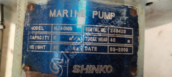SHINKO HJ40MG Centrifugal Pump