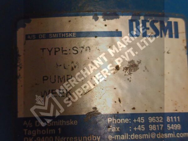DESMI S70-50-175 Marine Pump